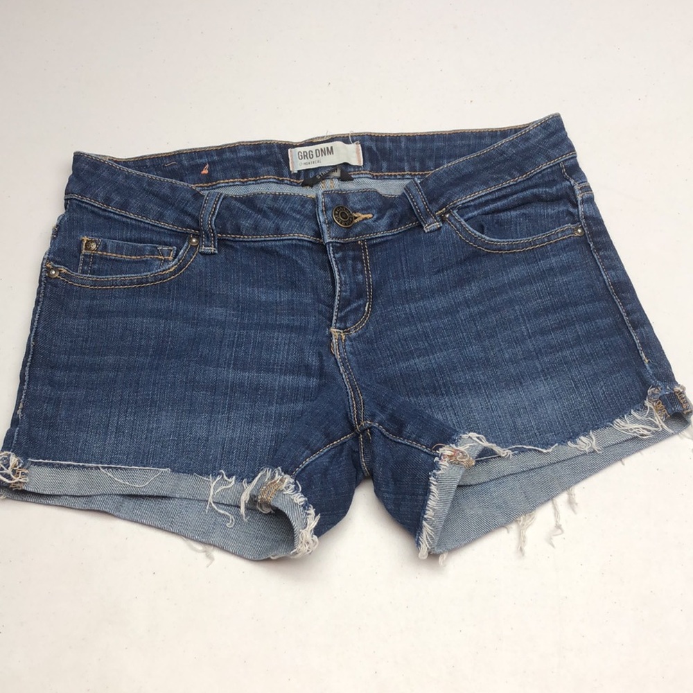 VINTAGE GRG DENIM FACTORY JEAN SHORTS 5/27 😎